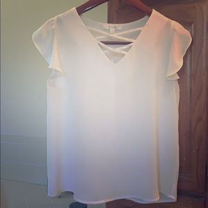 Active USA White Blouse